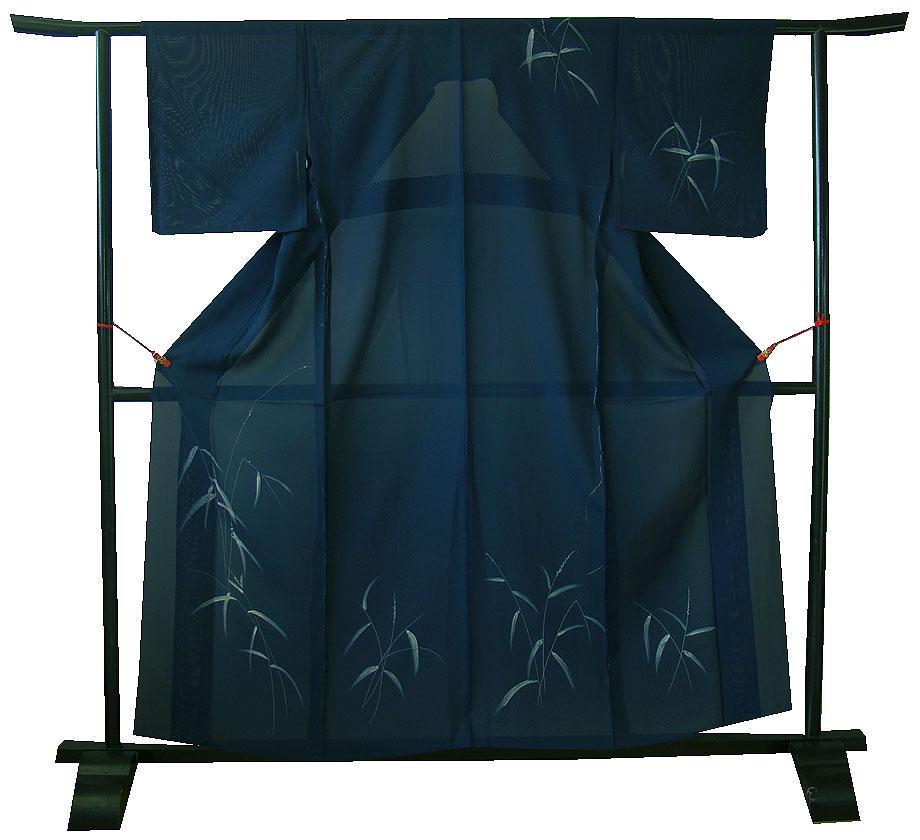 美品 作家物 夏物 駒絽 3本絽 附下げ・訪問着(正絹）未使用