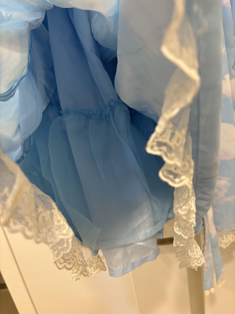 ANGELIC PRETTY Misty Sky シュシュ＋ワンピースセット