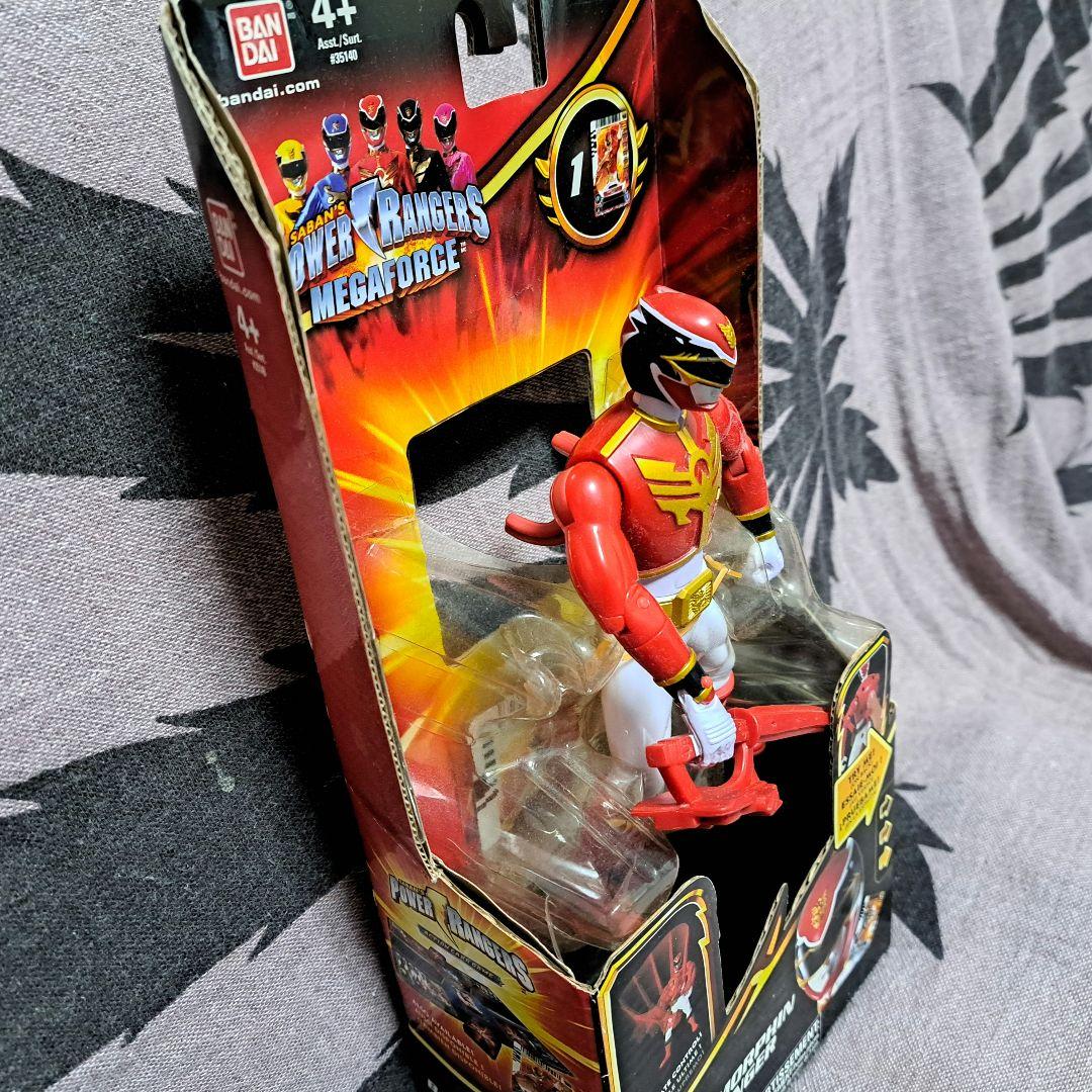 【未使用品】BANDAI POWER RANGERS MEGAFORCE レッド