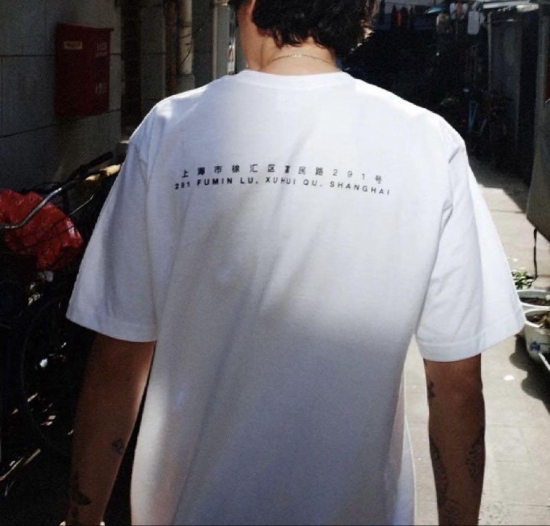 新品　Supreme China Shanghai Box Logo Tee