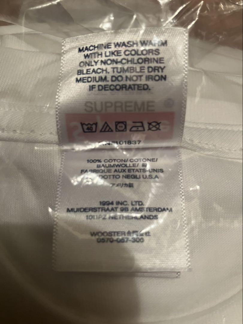 新品　Supreme China Shanghai Box Logo Tee
