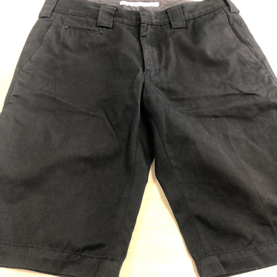 ◆JOHNL AWRENCESULLIVAN ハーフパンツ 黒 ブラック