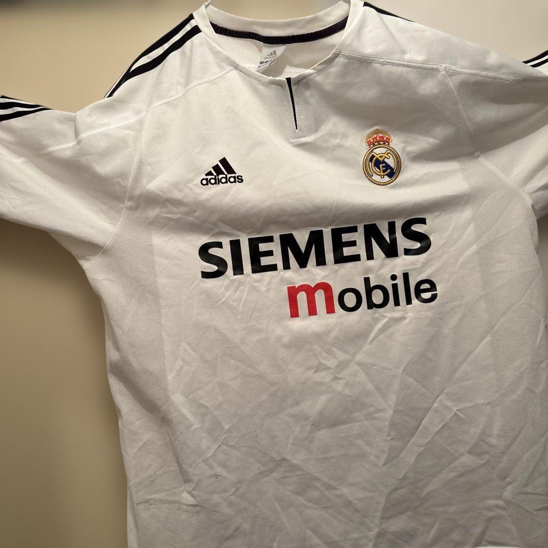 adidas Real Madrid 長袖シャツ SIEMENS mobile アディダスReal Madrid 長袖シャツ SIEMENS mobile4XO - メルカリ