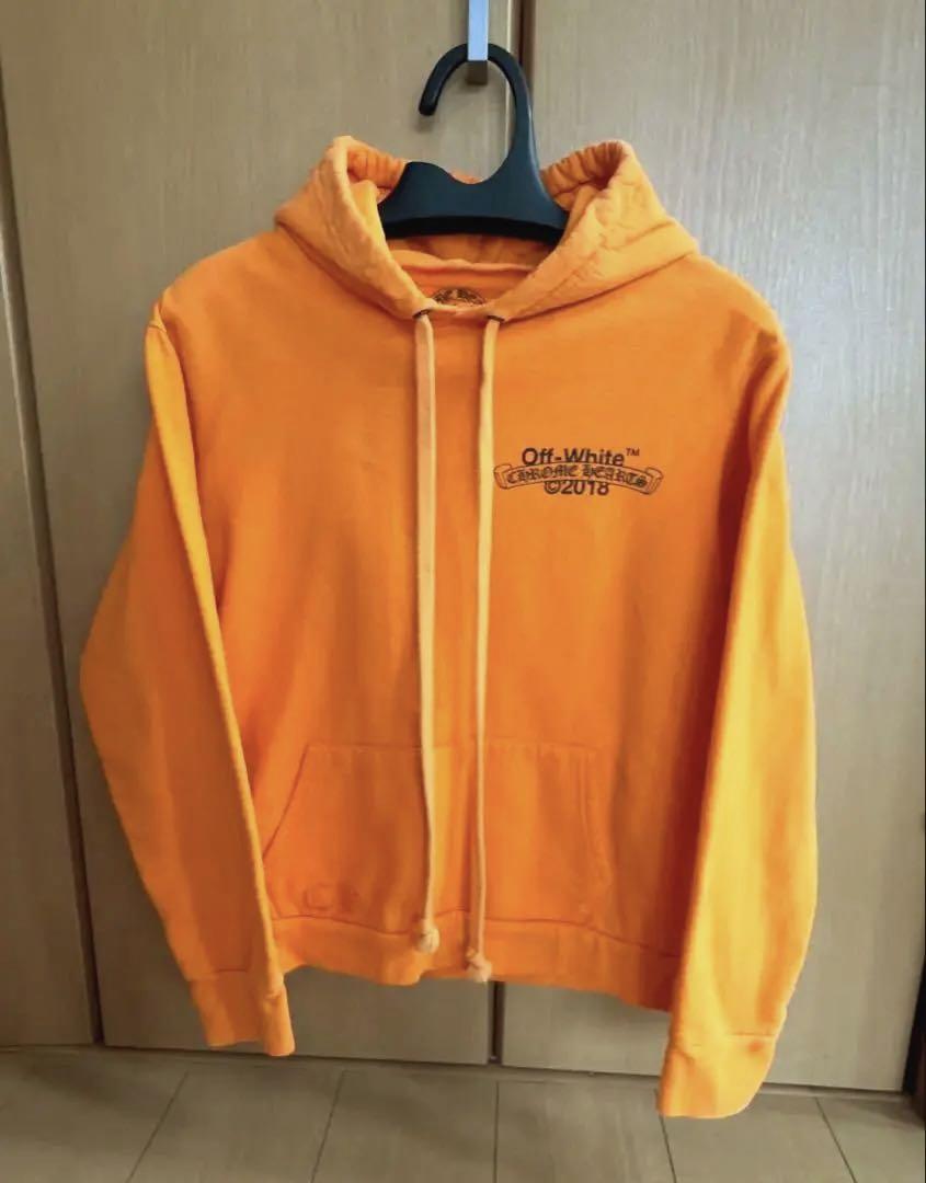 Off-White Chrome Hearts パーカー 2018 Mサイズ