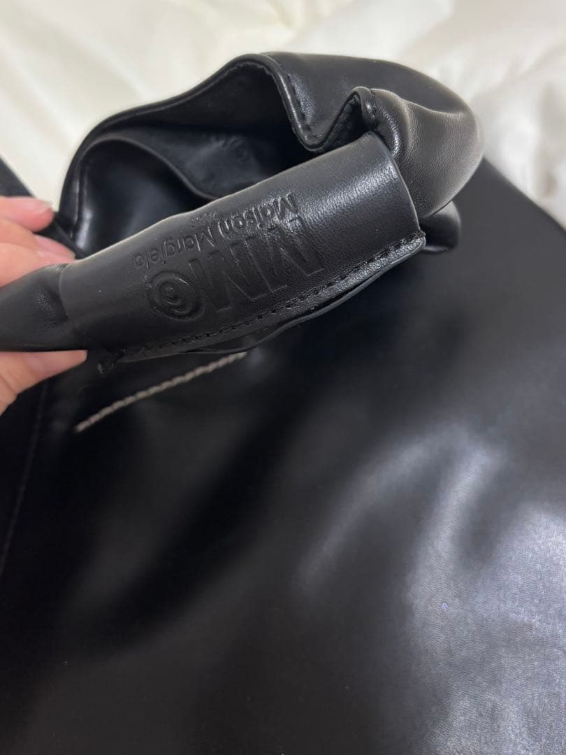 ジャパニーズトライアングルトートバッグ スモールMM6