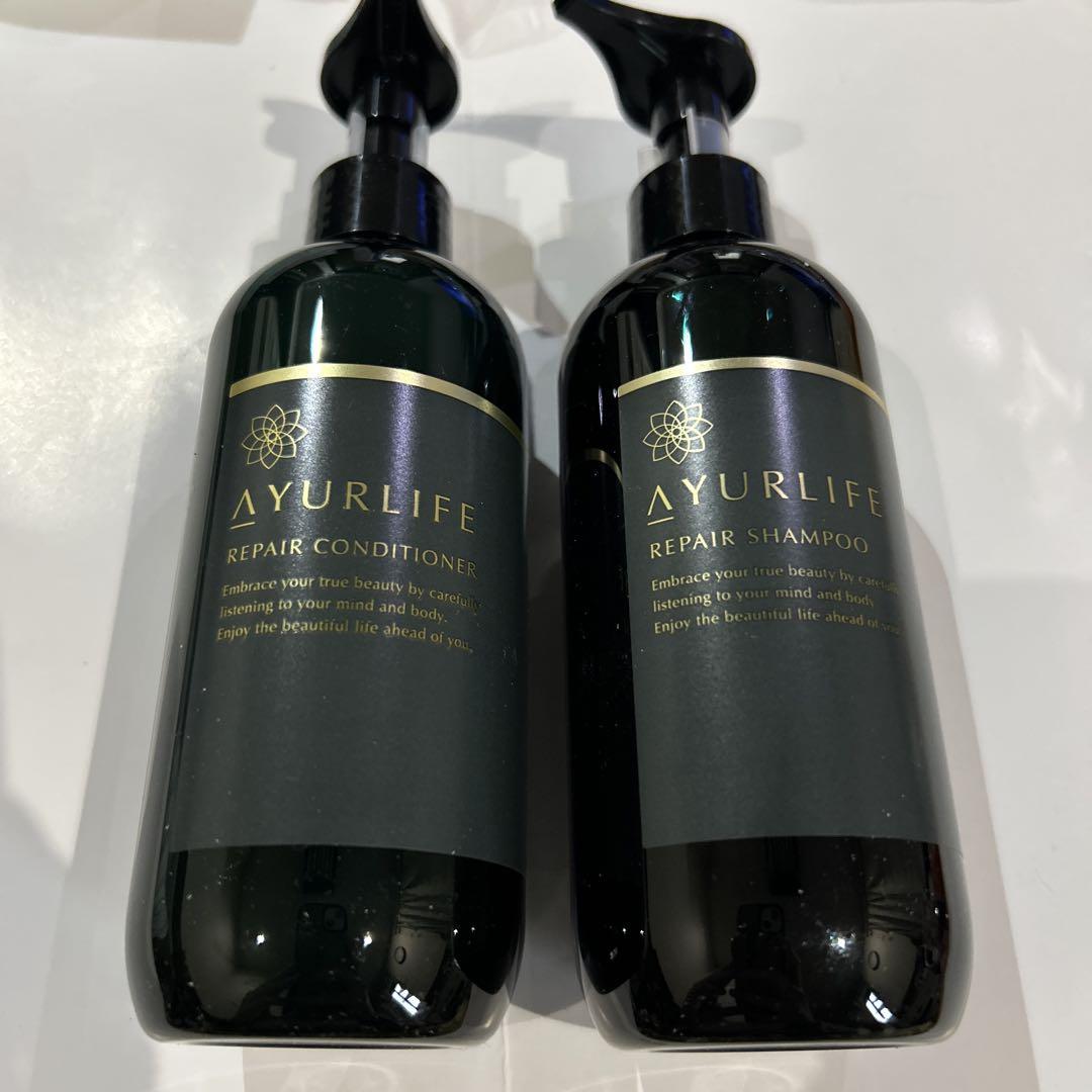 アーユルライフ　AYURLIFE リペアシャンプー・コンディショナーセット