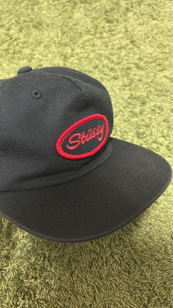 Stüssy ブラックキャップ　大人気