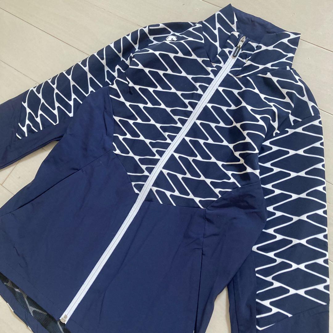 DESCENTE golf ジップアップブルゾン　M ネイビー　デサントゴルフ