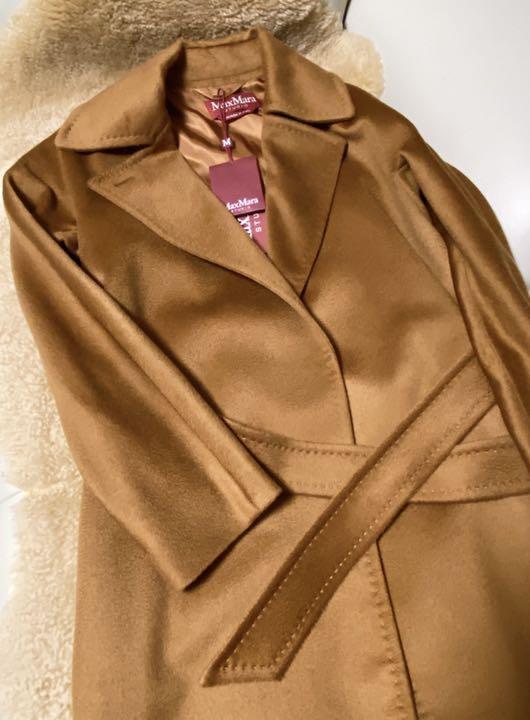 新品 Max Mara Studio *VENAS* カシミア100%コート xT4fG-m44177856697 お得得価