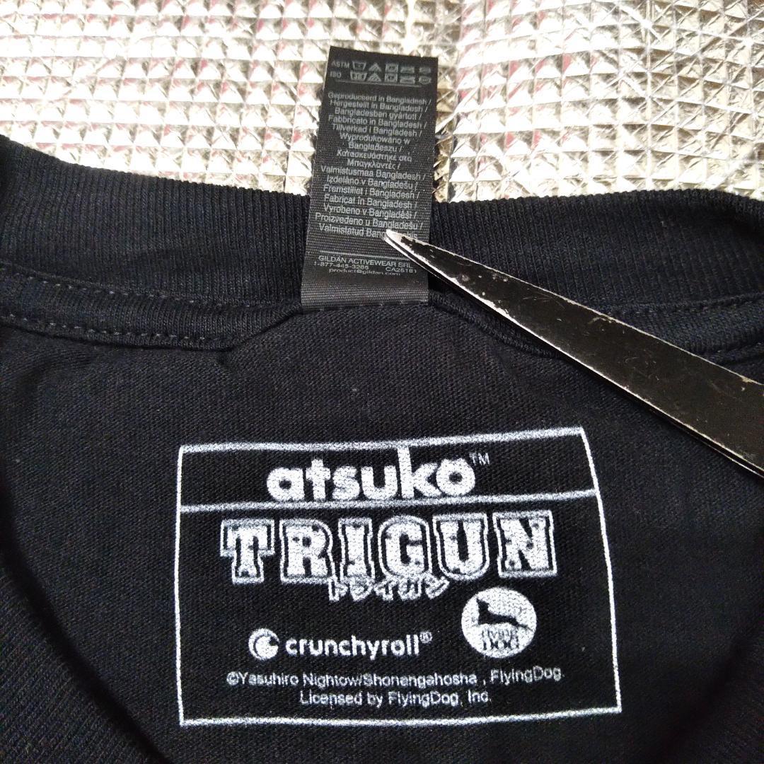 トライガン Tシャツ 黒 ヴァッシュ ウルフウッド アニメT トライガン Tシャツ XL 黒 ヴァッシュ ウルフウッド アニメTシャツ *