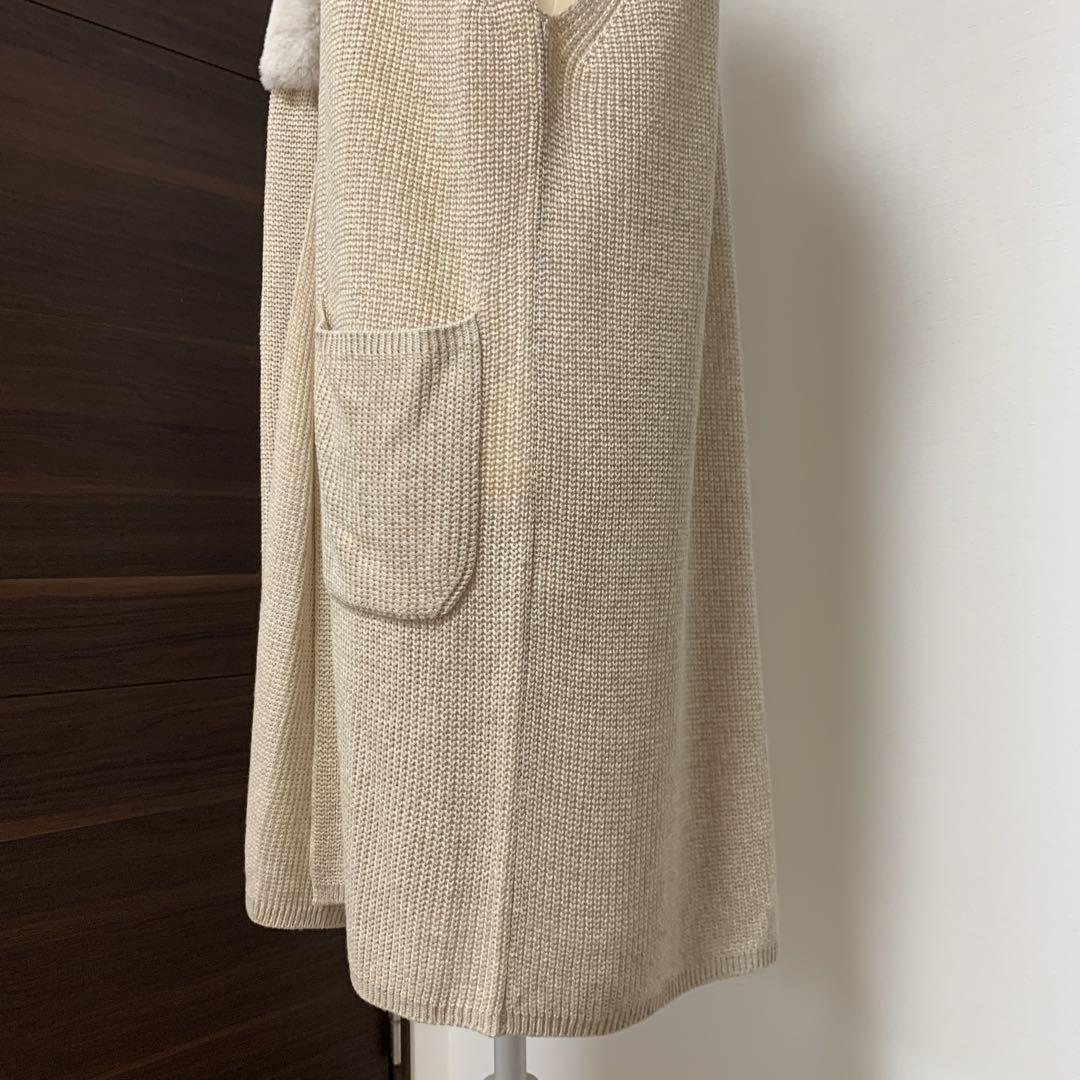 新品未使用モラビトBLANC ロングベスト