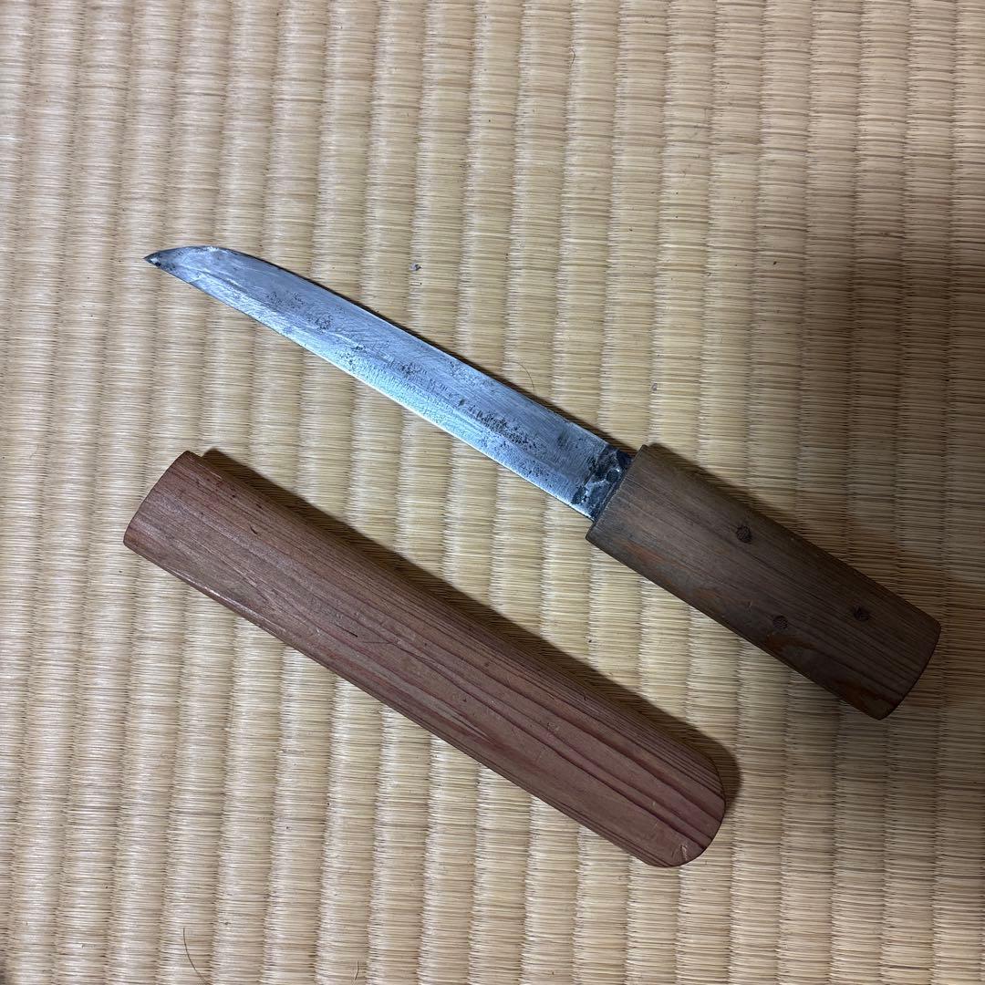 ナイフ 小刀 残欠刀やや傷や汚れあり