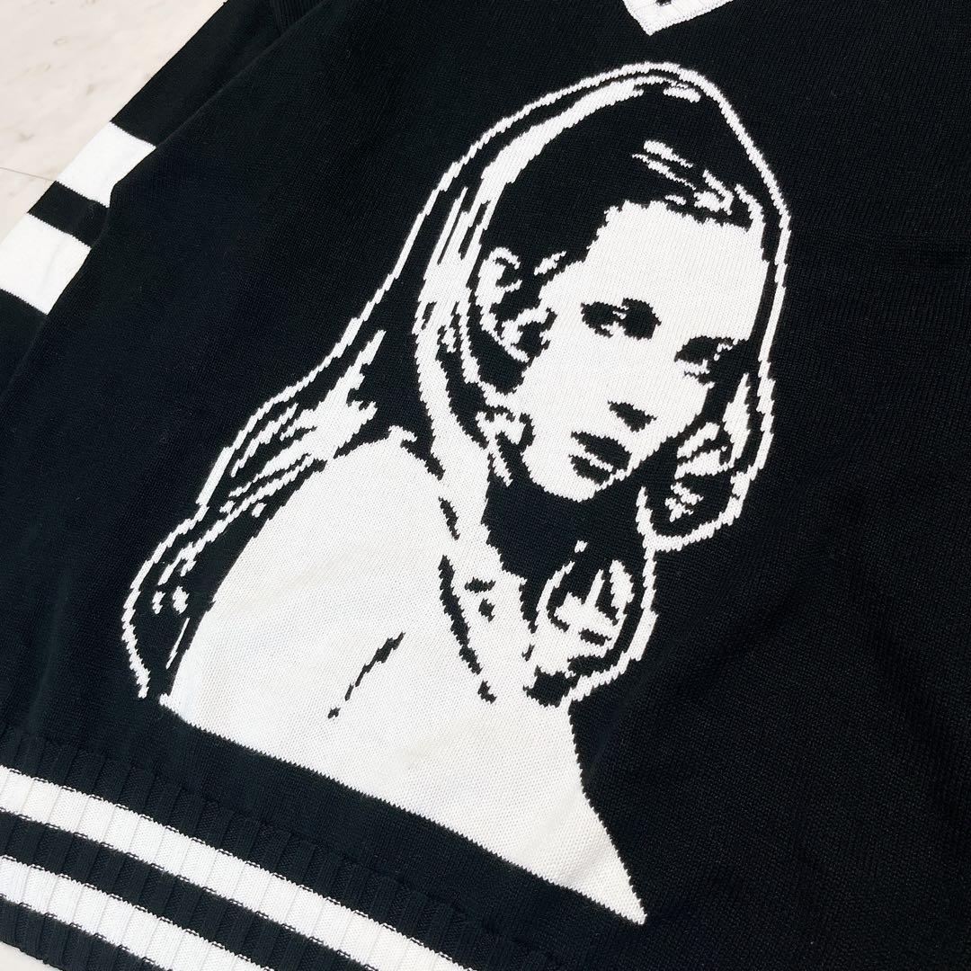 超 品 ヒステリックグラマー HYS WOMAN編込 プルオーバー ブラックFREE SIZE・Hysteric Glamour MEDICALDB_JP