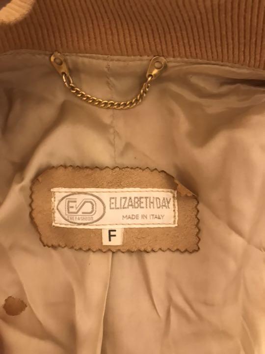 Elizabeth day レザーブルゾン