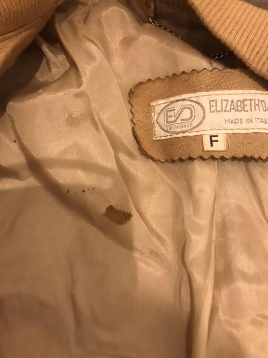 Elizabeth day レザーブルゾン
