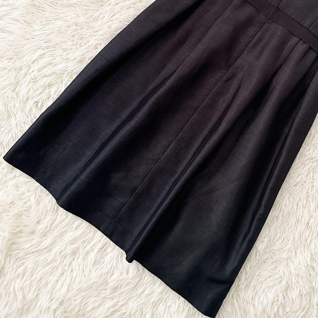 美品✨23区 ワンピーススーツ セットアップ ノーカラー ラメツイード 38