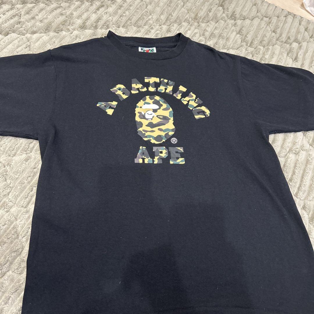 A BATHING APE® カモフラージュ Tシャツ | グレー | FARFETCH JP