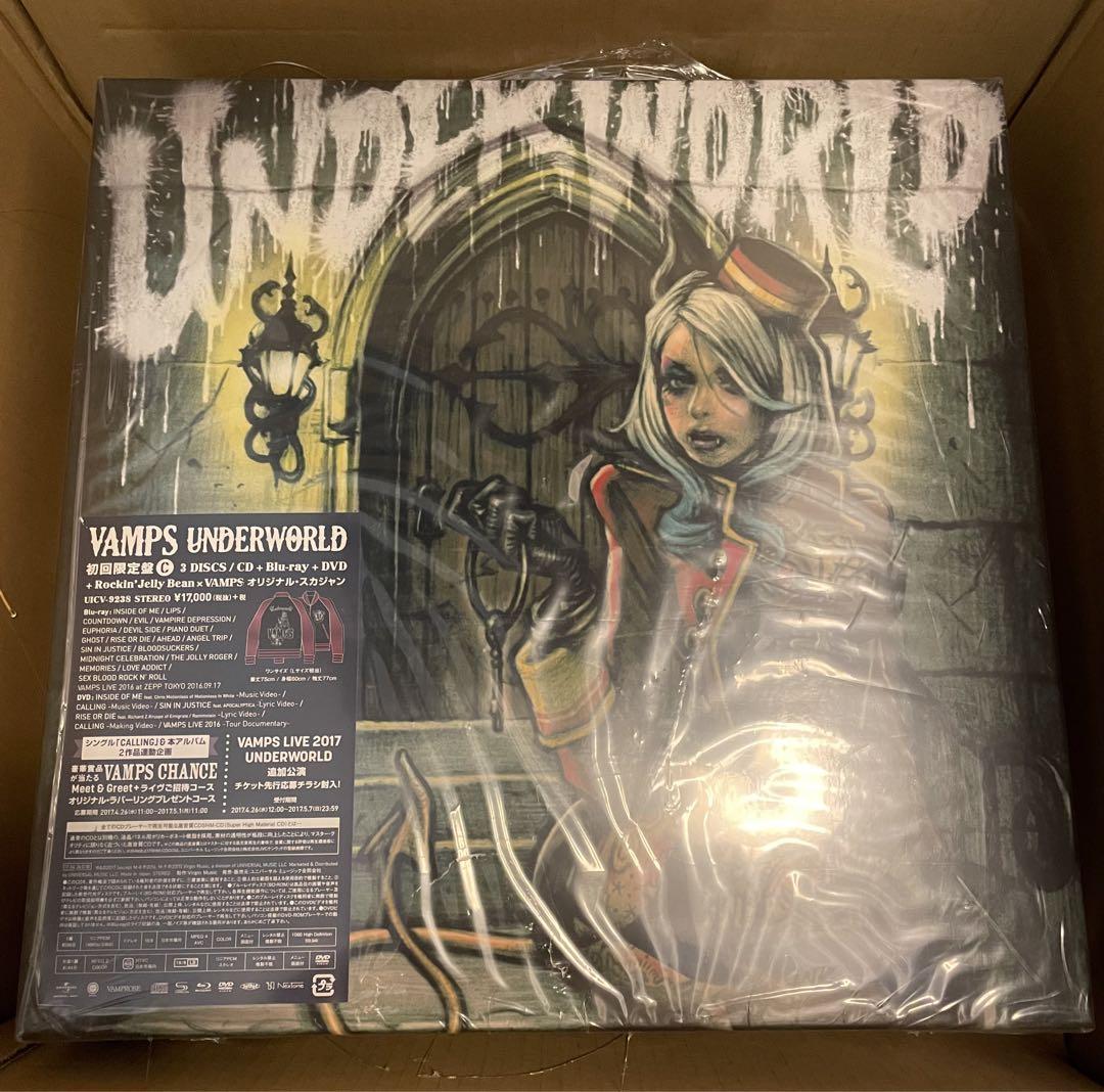 VAMPS UNDERWORLD [数量限定BOX] スカジャン付 HYDE着用 売れ済店舗 DVD/ブルーレイ 