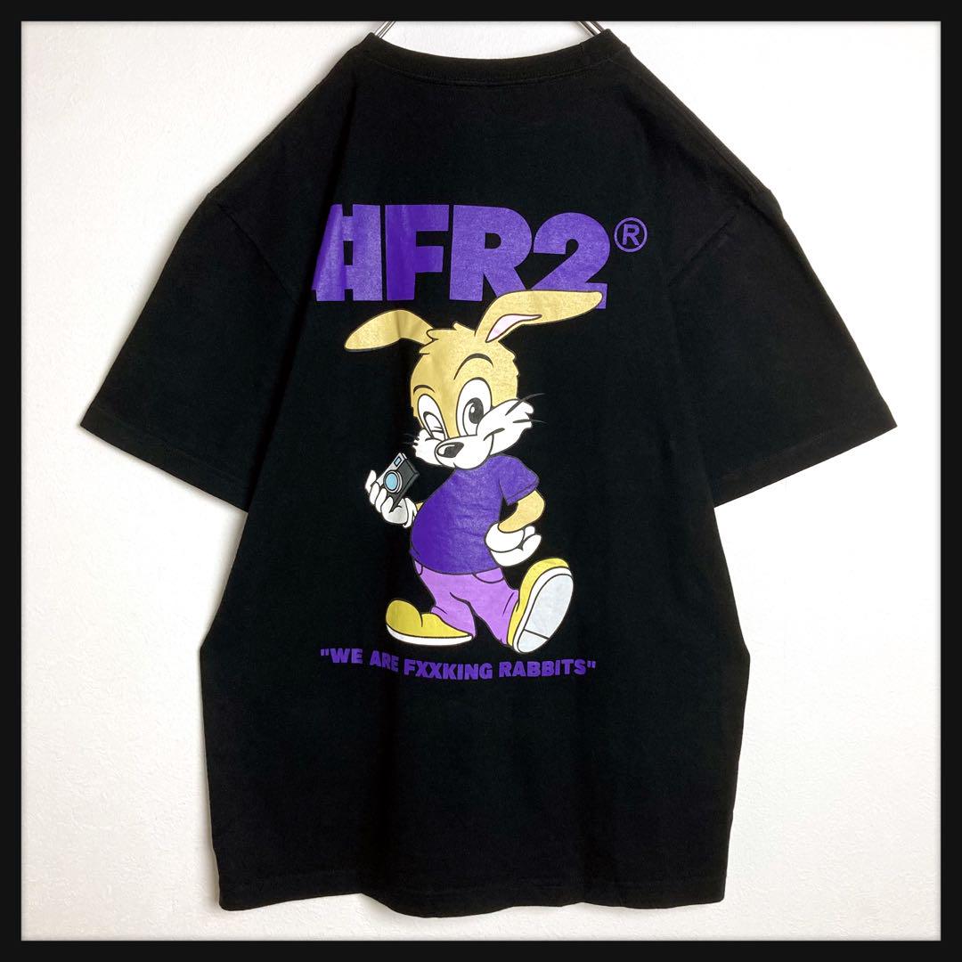 【本物保証】 美品】FR2撫子 人気カラー ビッグロゴTシャツ フォトグラファー トップス