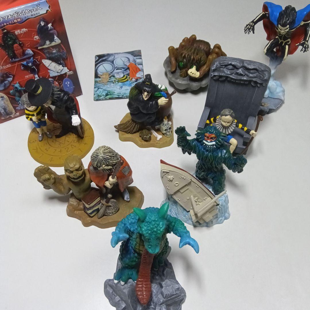 TOMY 悪魔くん 大画報　フィギュア2種欠8体セット