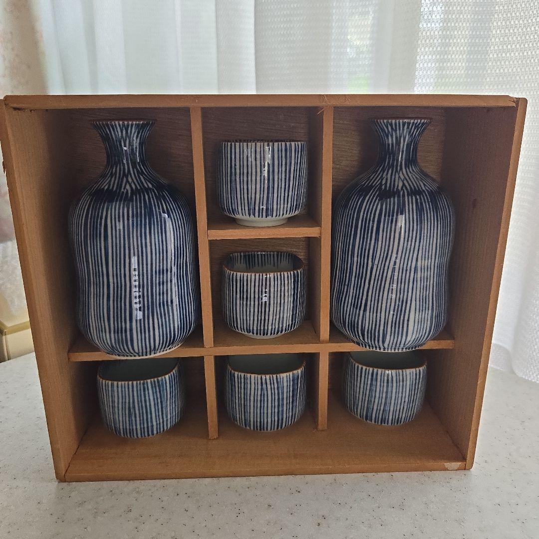有田焼酒器揃とっくりおちょこ７点セット