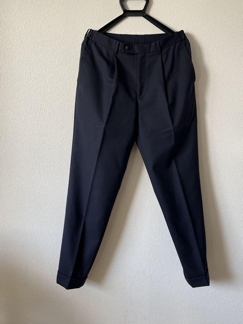 THE SUIT COMPANY ネイビー無地セットアップ