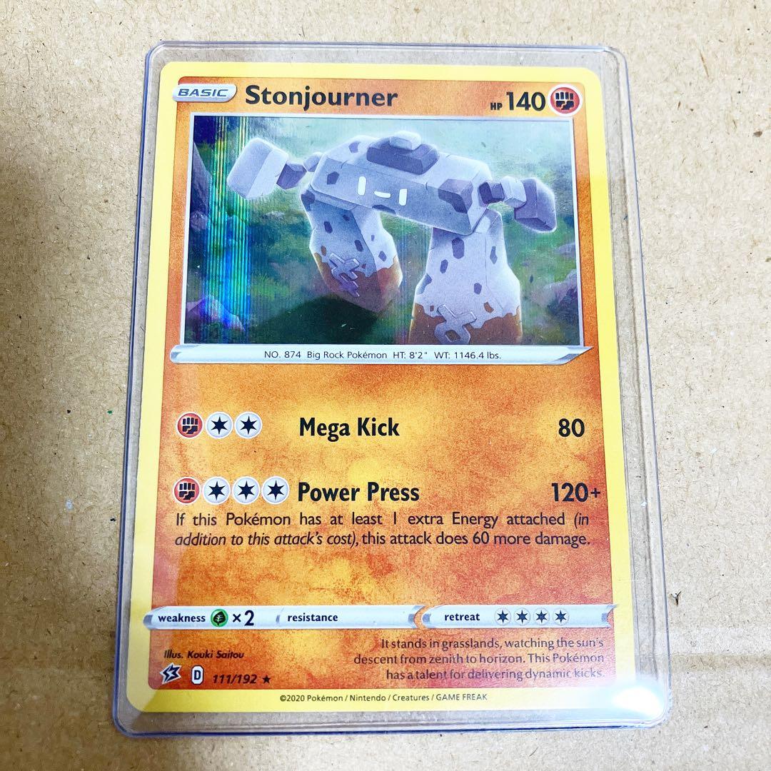 ︎ ポケモンカード 英語版 海外版 Stonjourner イシヘンジン新品、♥