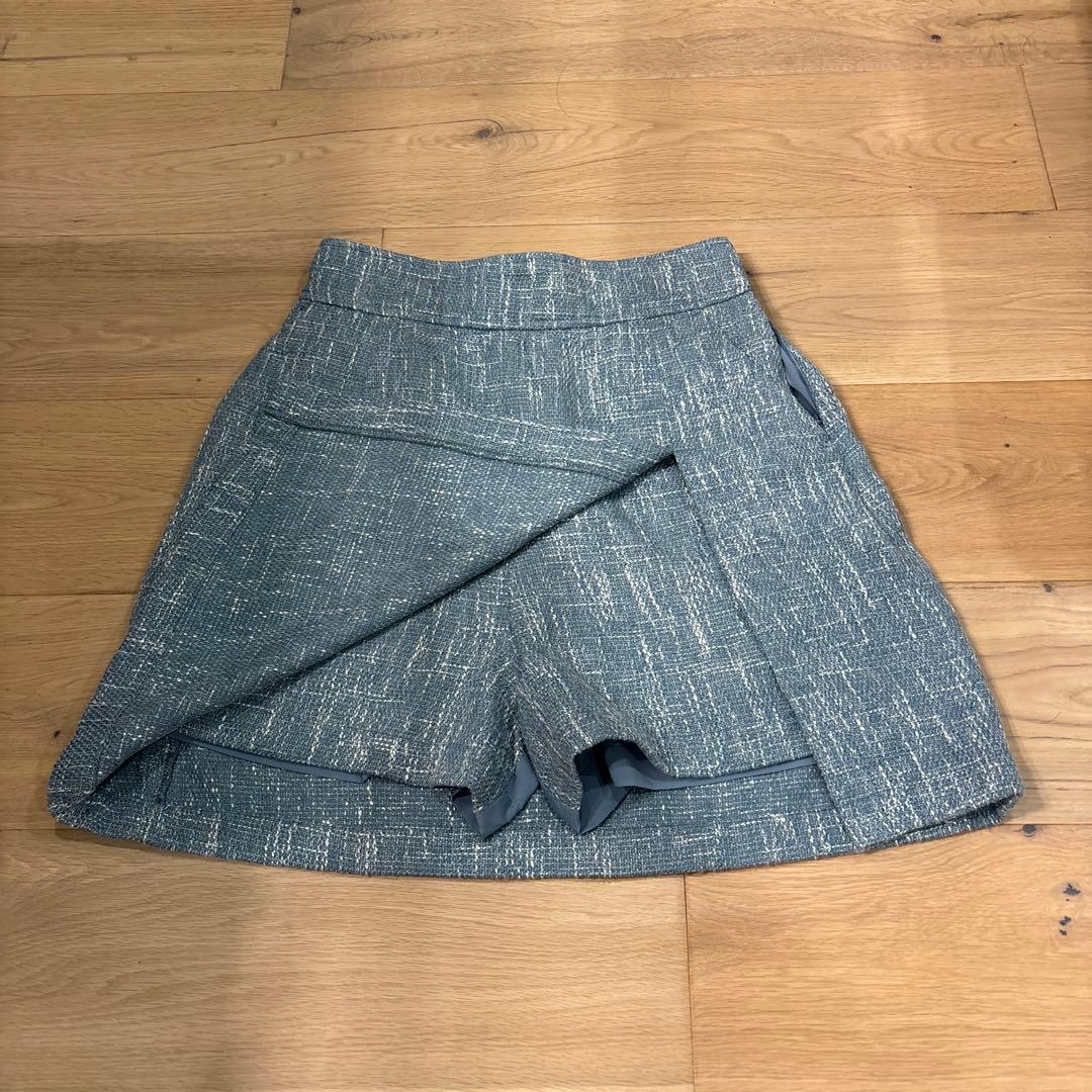 サマーツイードミニスカート サマーツイードミニスカート