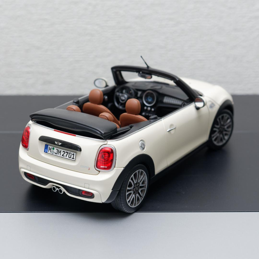 ディーラー特注】MINI Cooper S コンバーチブル F57 ミニカー