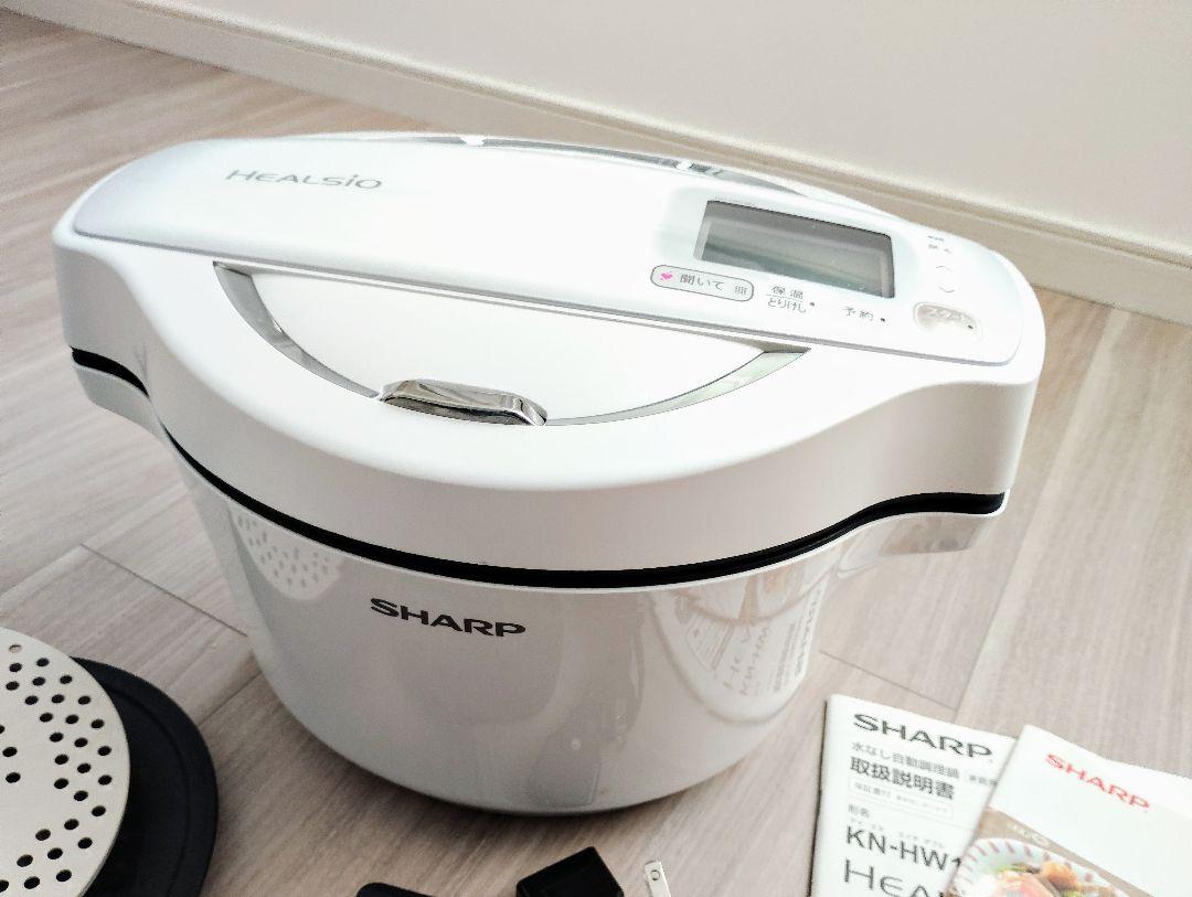 SHARP ヘルシオホットクック KN-HW16E 2019年製　使用数15回程 SHARP ヘルシオホットクック KN-HW16E 2019年製 使用数15回程