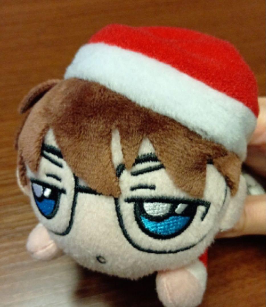サンタ帽のぬいぐるみ 約10cm