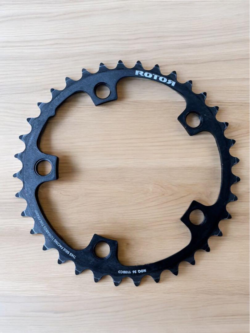 ROTOR NOQ carbon チェーンリング