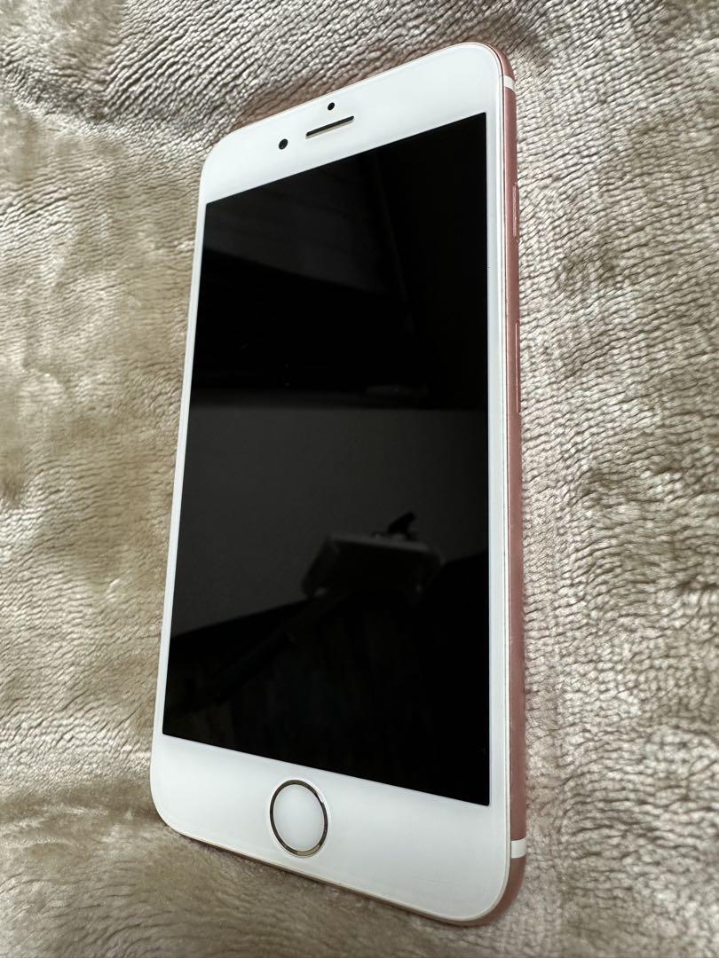 動作確認済 iPhone 6s 128GB ローズゴールド A1688 箱付き