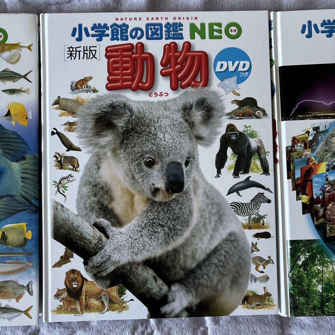小学館の図鑑NEO3点セット 小学館の図鑑NEO 3冊セット - メルカリ