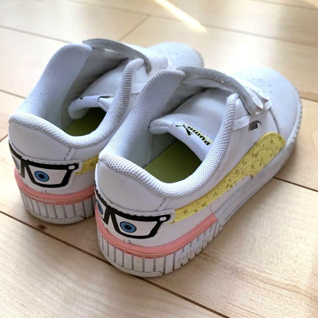 PUMA プーマ スポンジボブ スニーカー 16cm - メルカリ