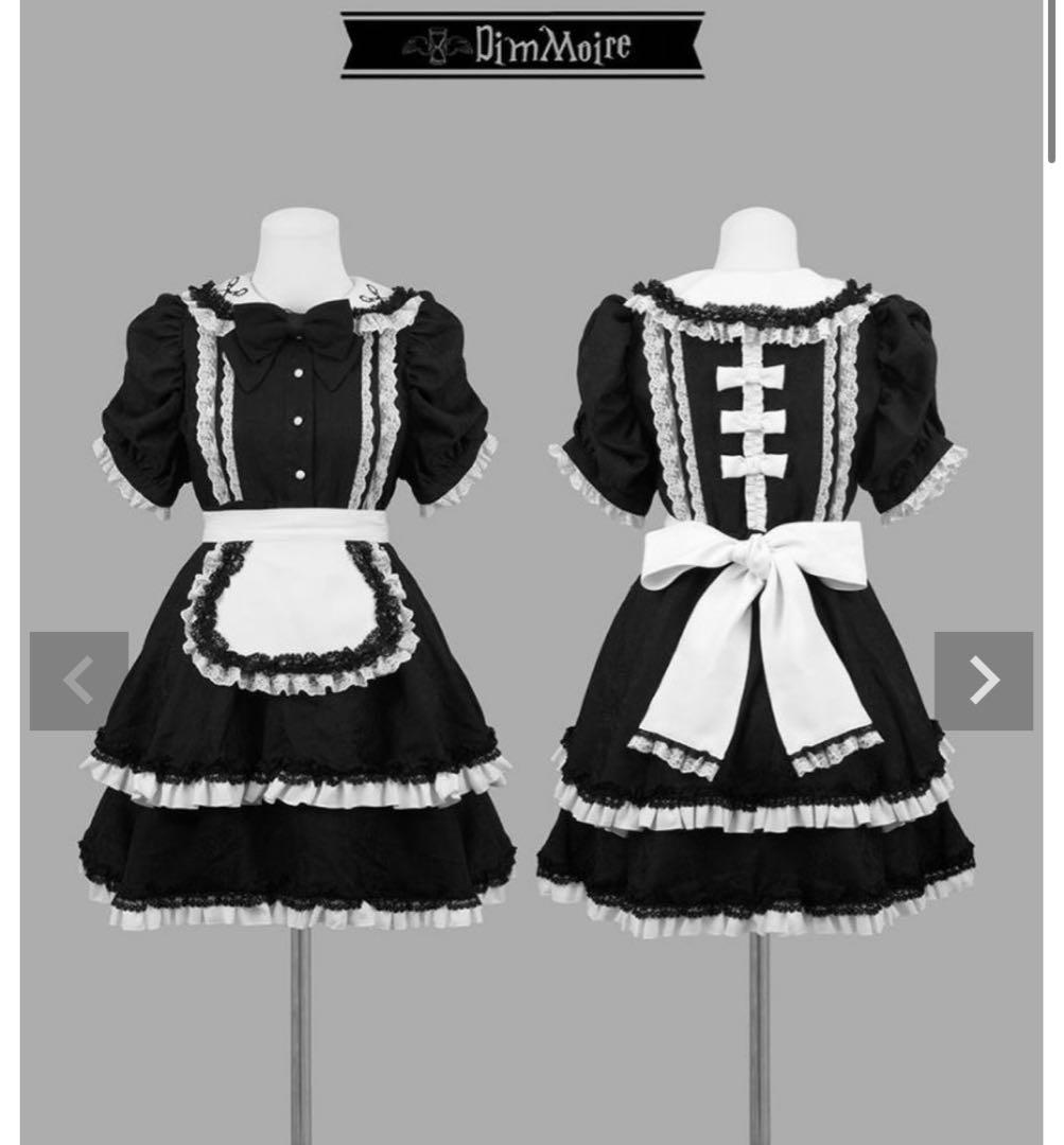 DimMoire【ディムモアール】絶メイドワンピースII/Black×White