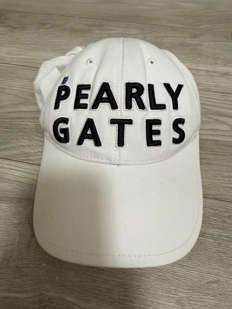 PEARLY GATES & Titleist ゴルフキャップ ホワイト M PEARLY GATES & Titleist ゴルフキャップ ホワイト M - メルカリ