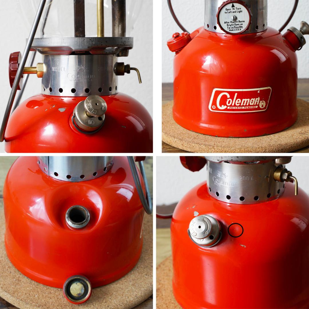 【希少】美品 コールマン パテペン 200A195 ビンテージガソリンランタン