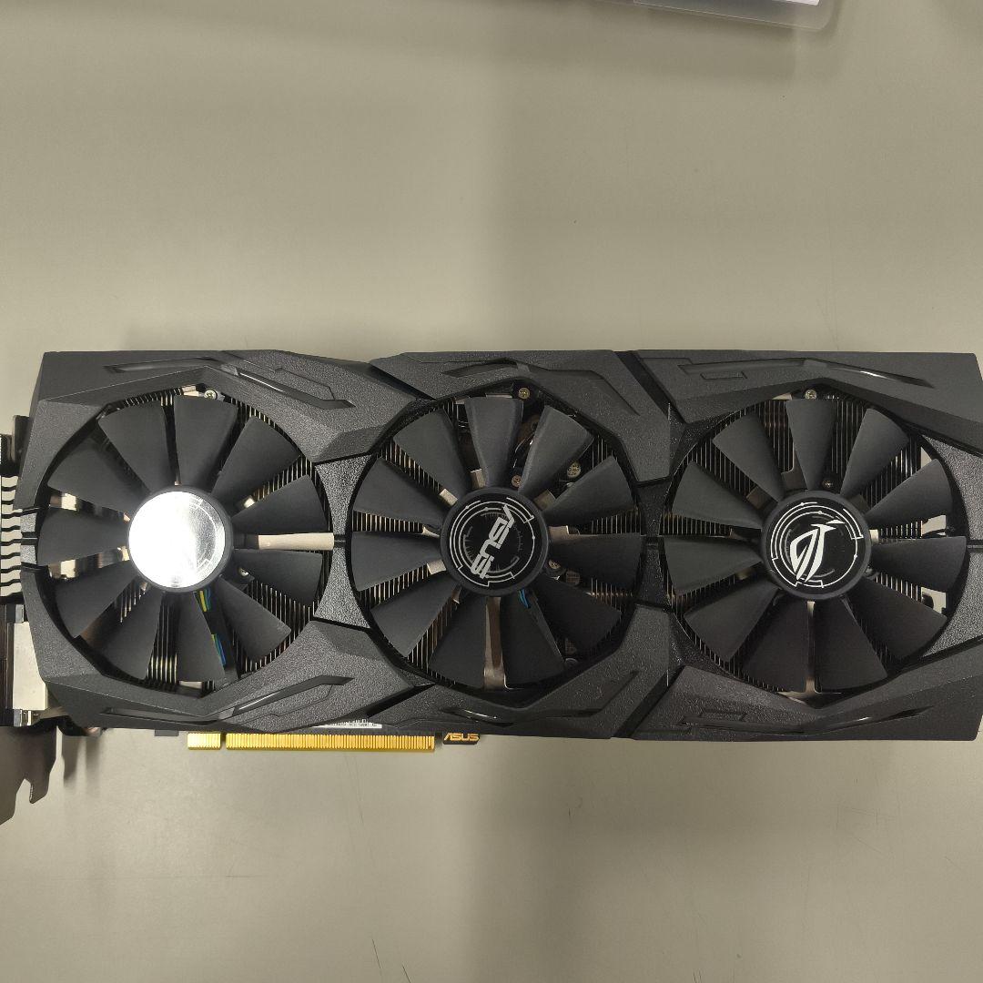 美品 ASUS ROG STRIX GTX1080 A8G 中古グラボ 8GB - メルカリ