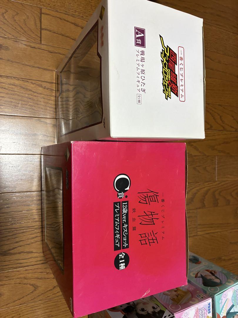 一番くじ プライズ 化物語 傷物語 フィギュアセット ひたぎ 忍
