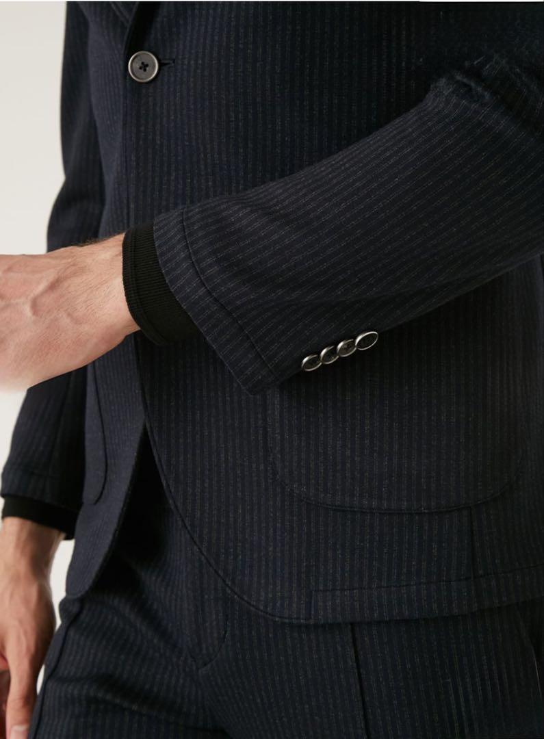 福袋 バースデイ AOURE アウール INWOOL ダブルストライプ セットアップ ジャケット ジャケット・アウター
