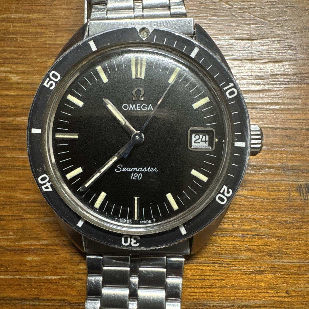 オメガ OMEGA ヴィンテージ シーマスター 120 手巻き メンズ