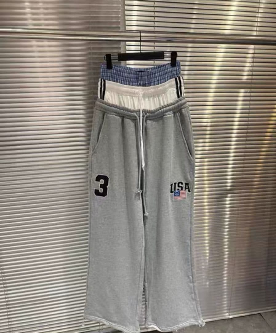 PROJECT G/R 3LAYERED SWEAT PANTSGR