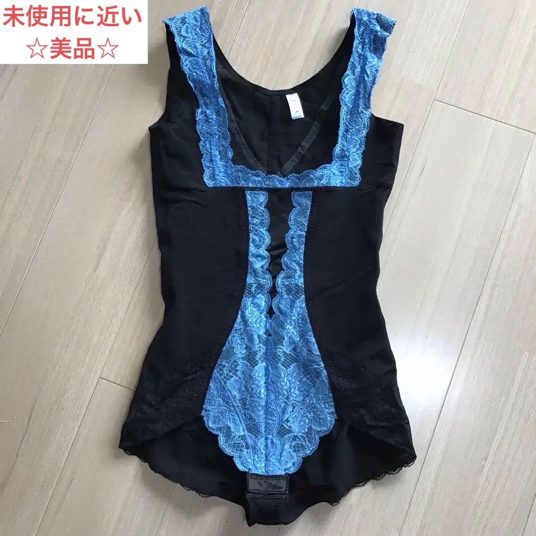 グラントイーワンズ補正下着 LALA ボディースーツ ブラック×チェリー 80L グラントイーワンズ補正下着 LALA ボディースーツ ブラック