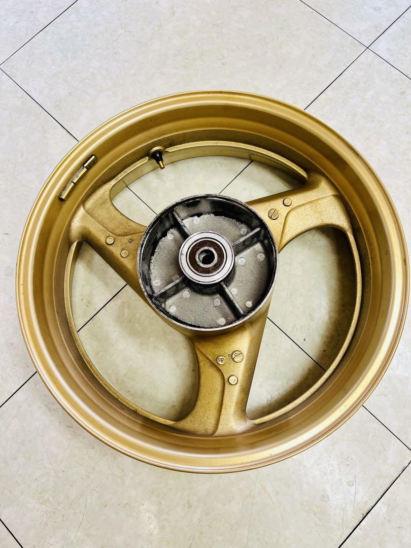 cb400sf39.42前期前後ホイールフロントデスクセットリム曲がり一切無し