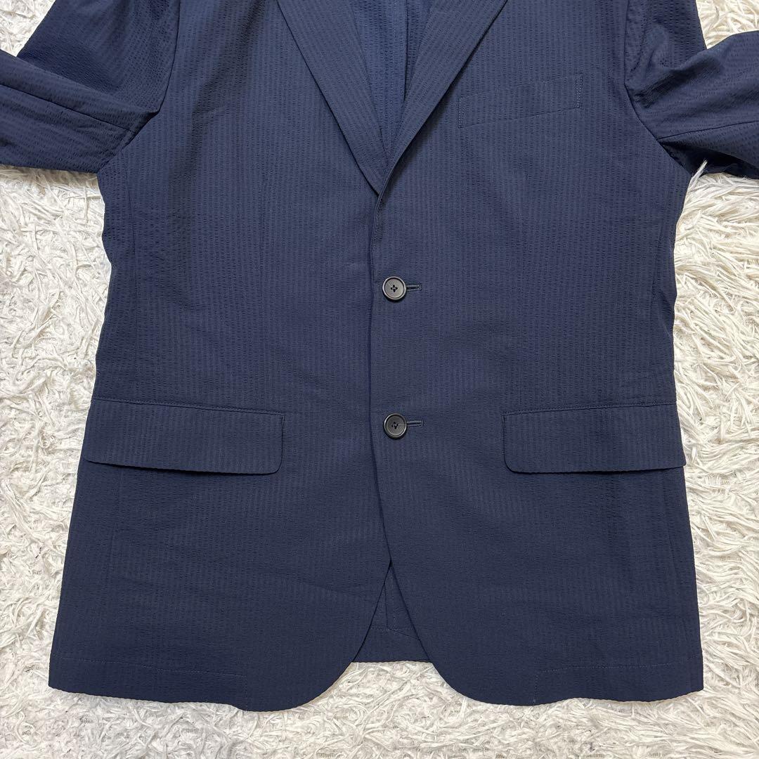 新品☆タグ付【ビューティ&ユース】TORAYウォッシャブル　シアサッカー生地　M