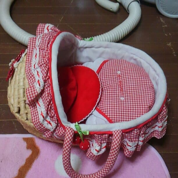 うさももちゃんのゆりかご