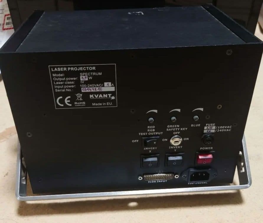 KVANT SPECTRUM レーザープロジェクター 0.5W KVANT SPECTRUM レーザープロジェクター 0.5W