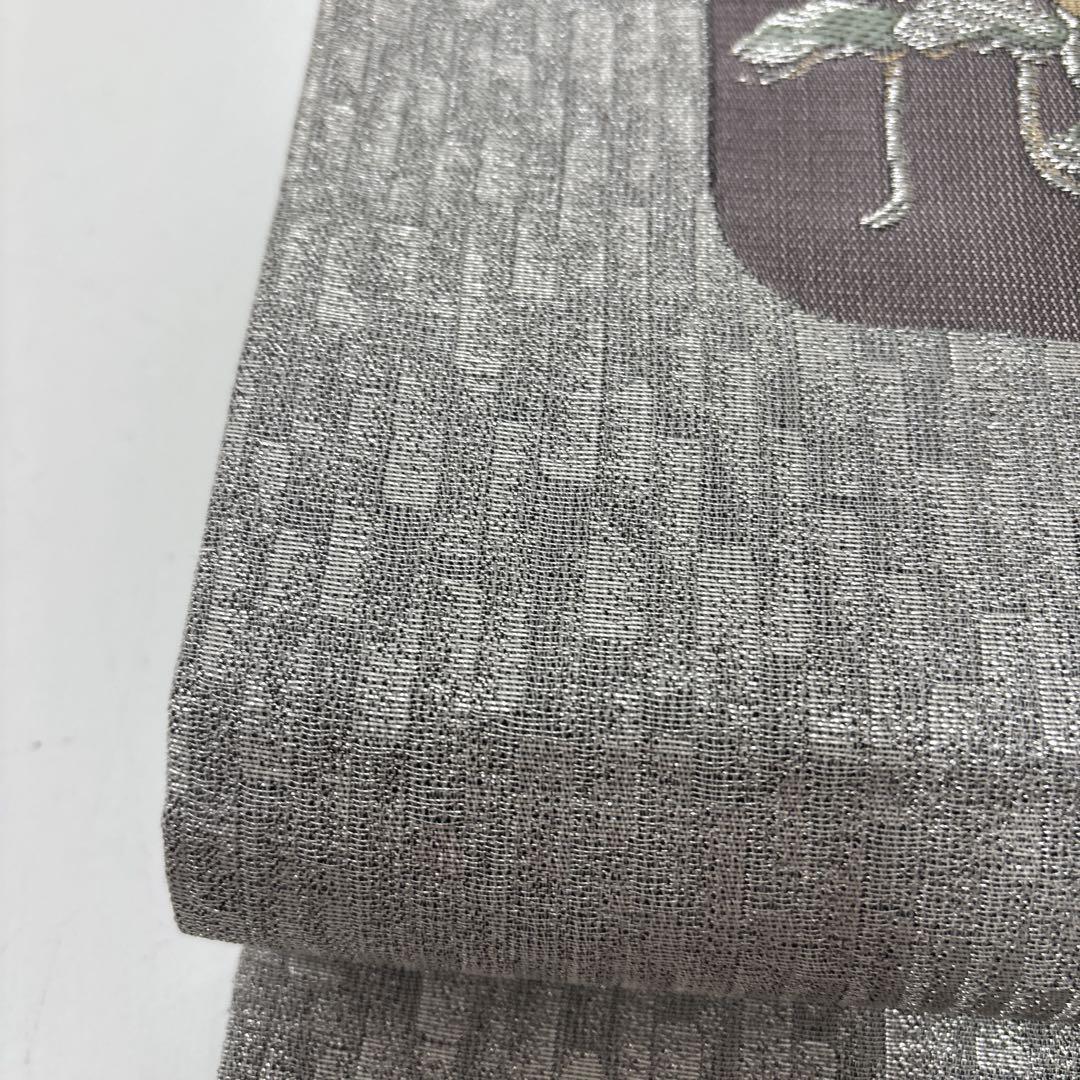 袋帯 正絹 琳派調唐品文様 上品 六通AO-3095