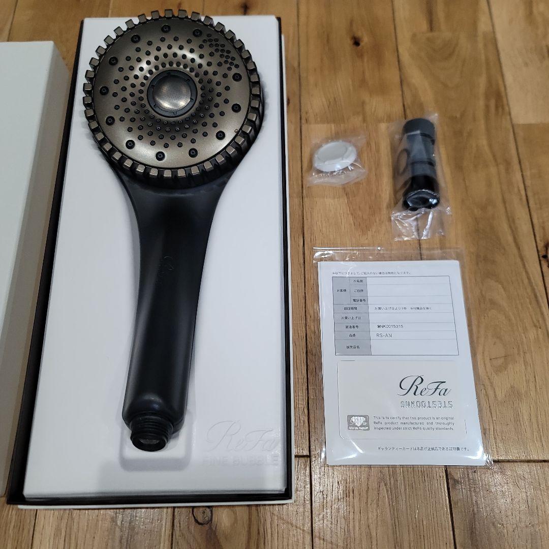 ReFa シャワーヘッド120㎜　マットブラック　正規品